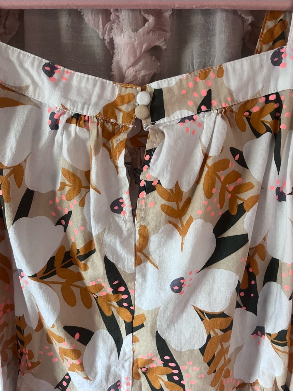 THML Floral Ruffle Babydoll Tank - Picture 7 of 9
